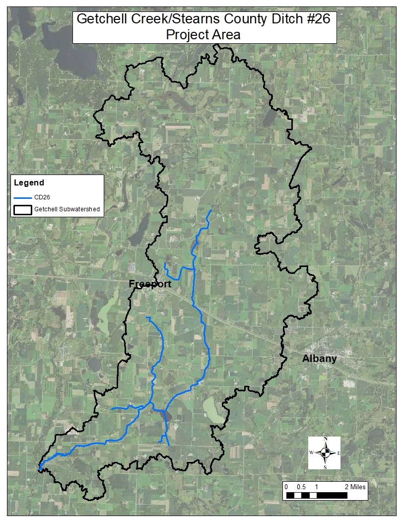 getchell creek project map