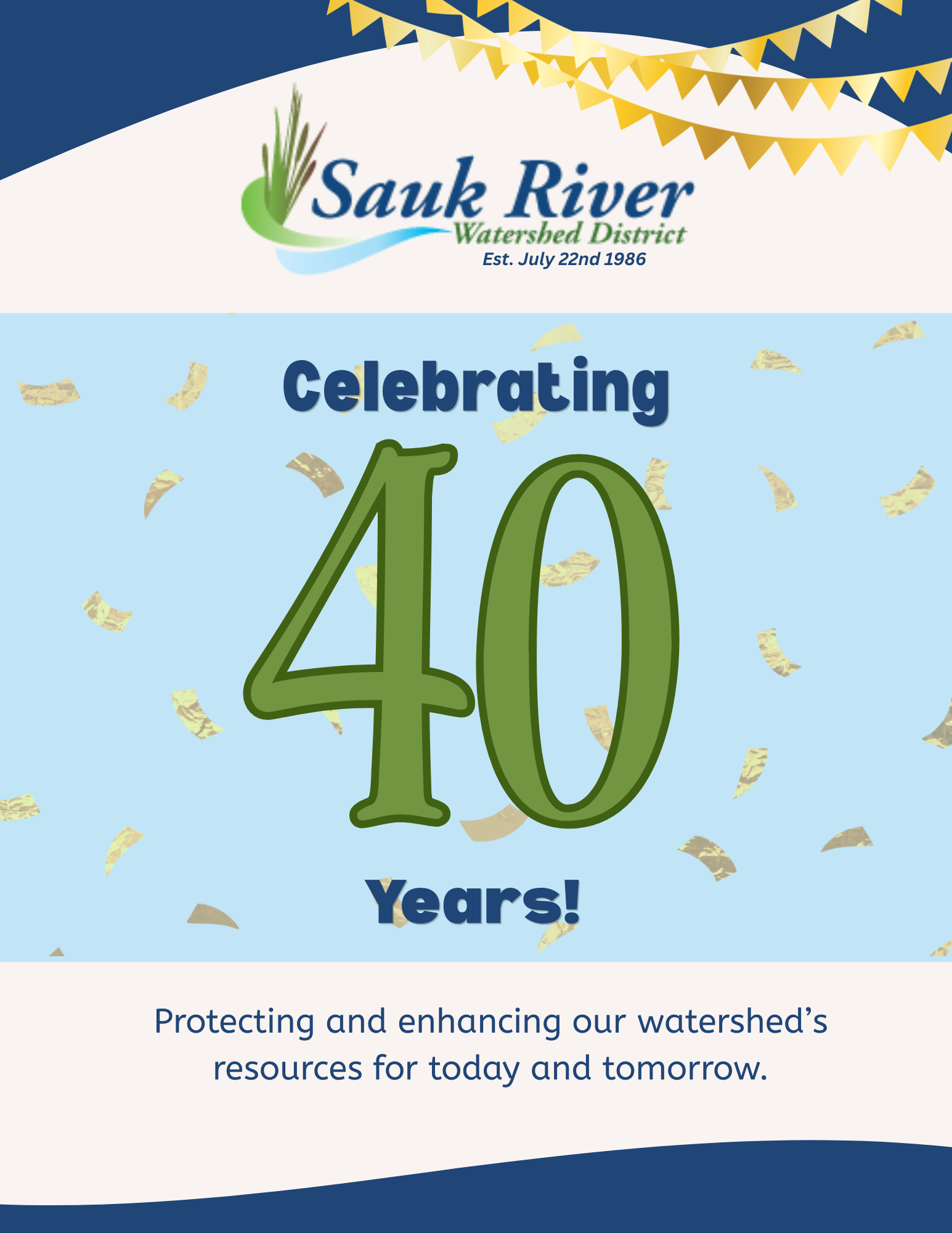 Watershed Anniversary - 40 years