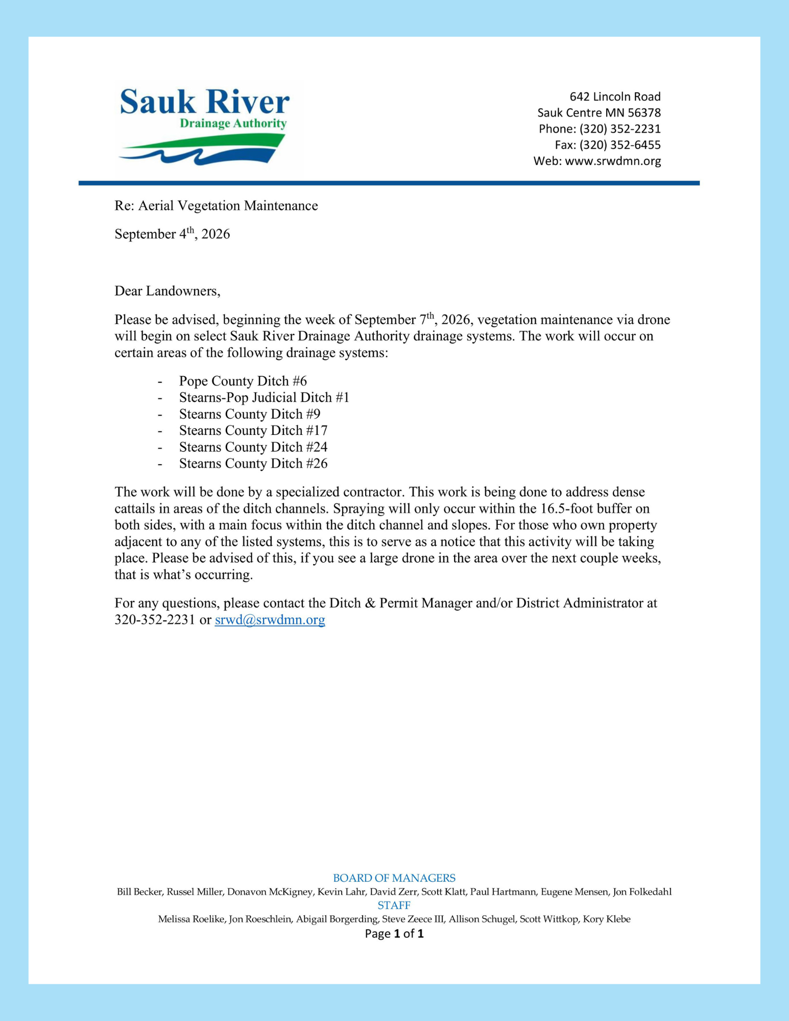 SRDA Drone Spraying Website